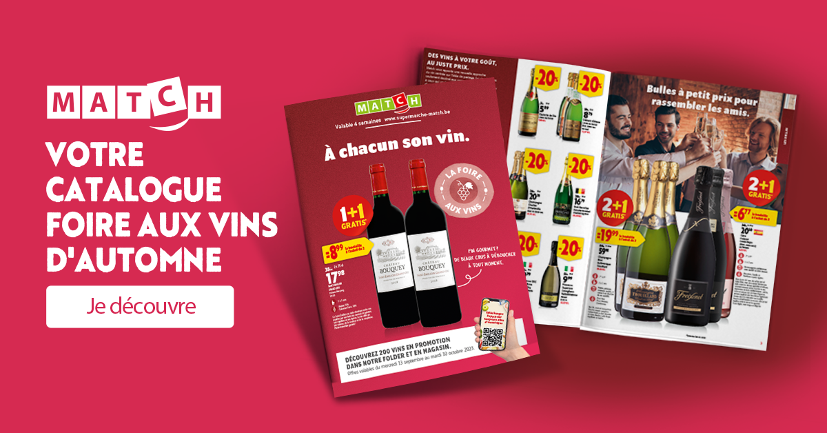 Votre catalogue Match foire aux vins d'automne 2023