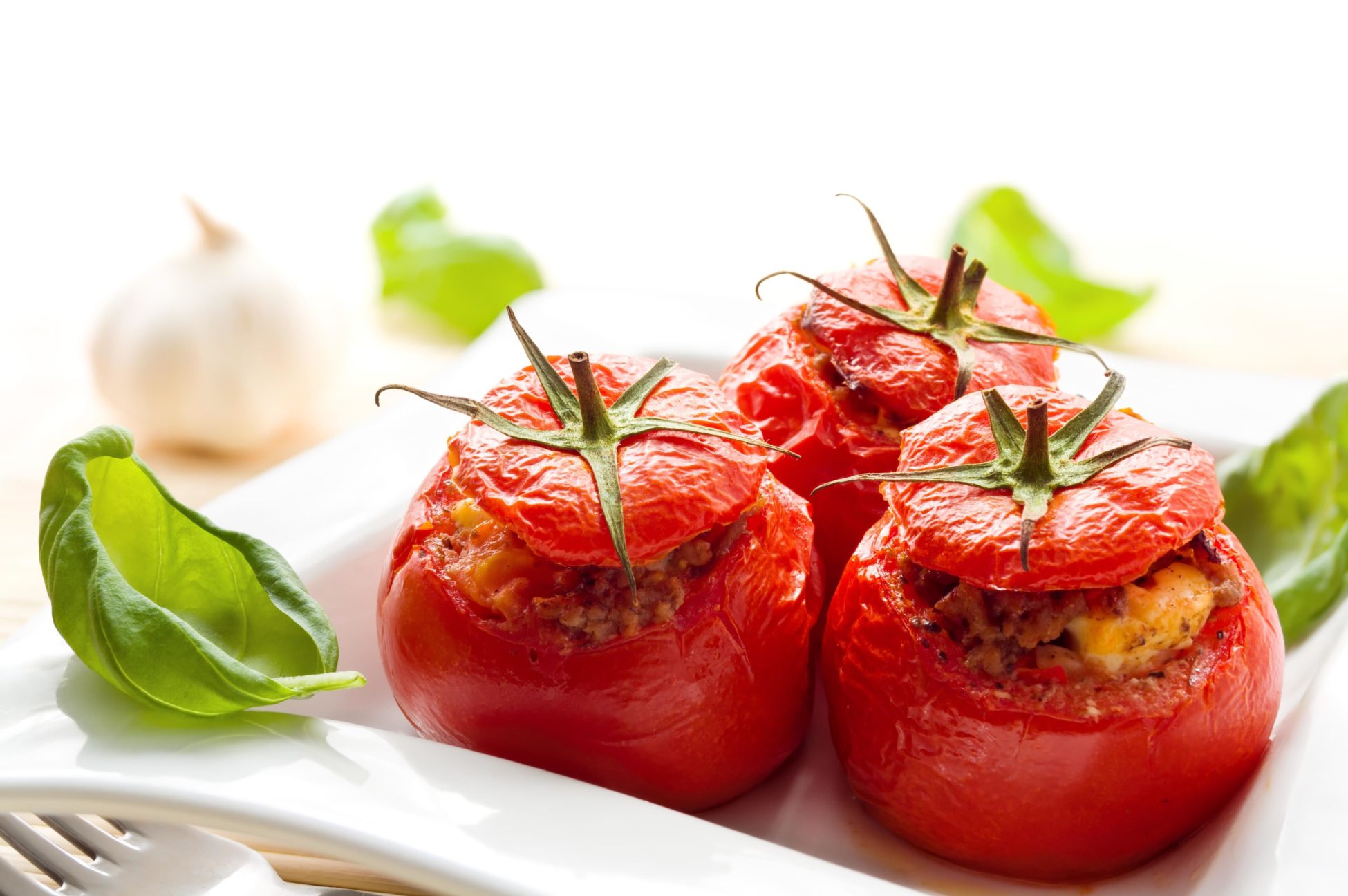 recette Op z’n Italiaans gevulde tomaten